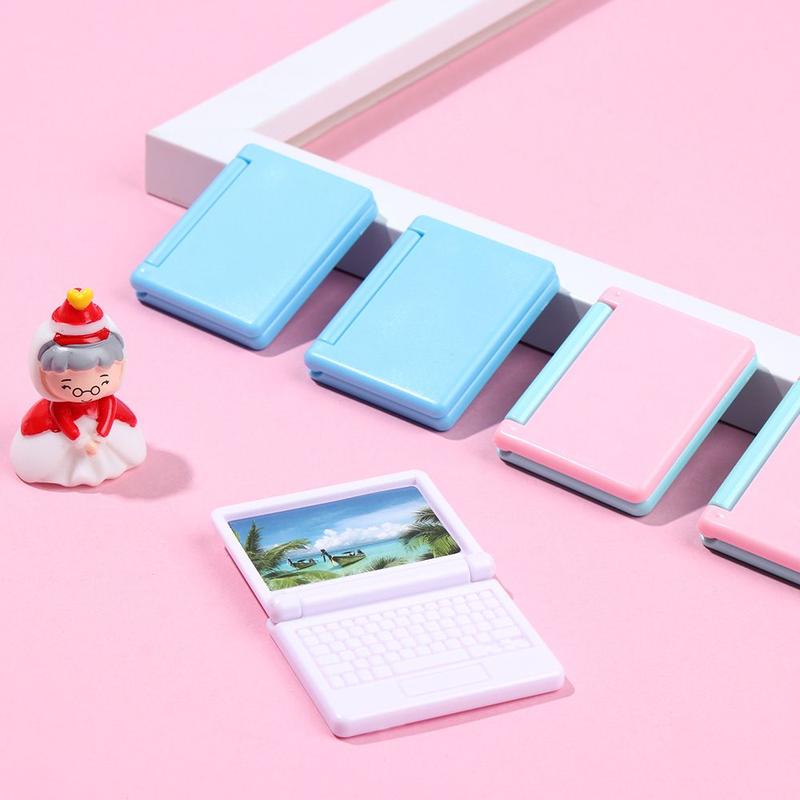 Product Introduction of For Dolls Collapsible Office Doll Accessories Toy Laptop Mini 12