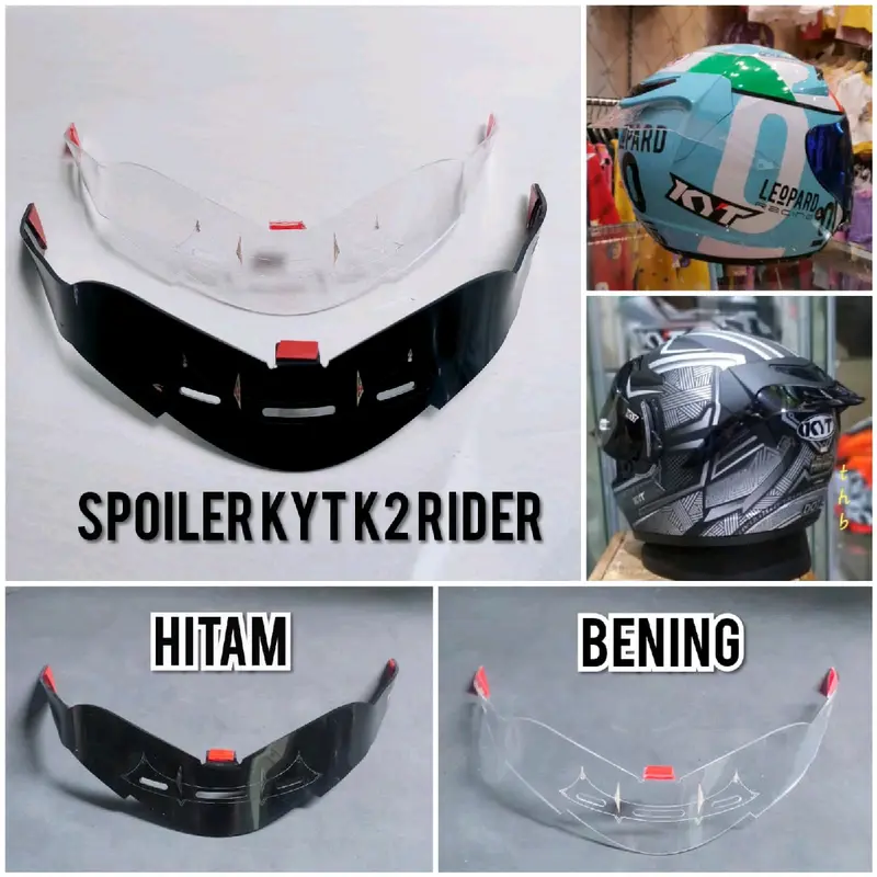 Spoiler Kyt Vendetta / Kyt K2 Rider / Kyt Falcon / Kyt Kyoto / Kyt Rc7 / Kyt Dj Maru / Kyt Galaxy / Spoiler Kyt TT Course / Spoiler Kyt R10 Motorcycle 7