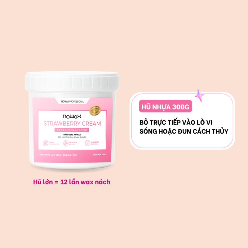 Sáp nóng hũ Nowax Strawberry Hũ nhựa giữ ấm lâu, lựa chọn hàng đầu wax lông Bikini, Nách, Râu,... 7