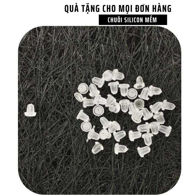 Khuyên tai MON.SG Ngọc trai nhân tạo mẫu mã sang trọng thanh lịch phù hợp cho các bạn nữ - KT 116 7