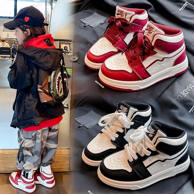 Giày Thể Thao Bé Trai Và Bé Gái Từ 3 - 12 Tuổi Siêu Nhẹ, Giày Cao Cổ Cho Bé Trai Bé Gái,Kiểu Dáng Thời Trang Năng Động Sneaker Sport Kids [9000]