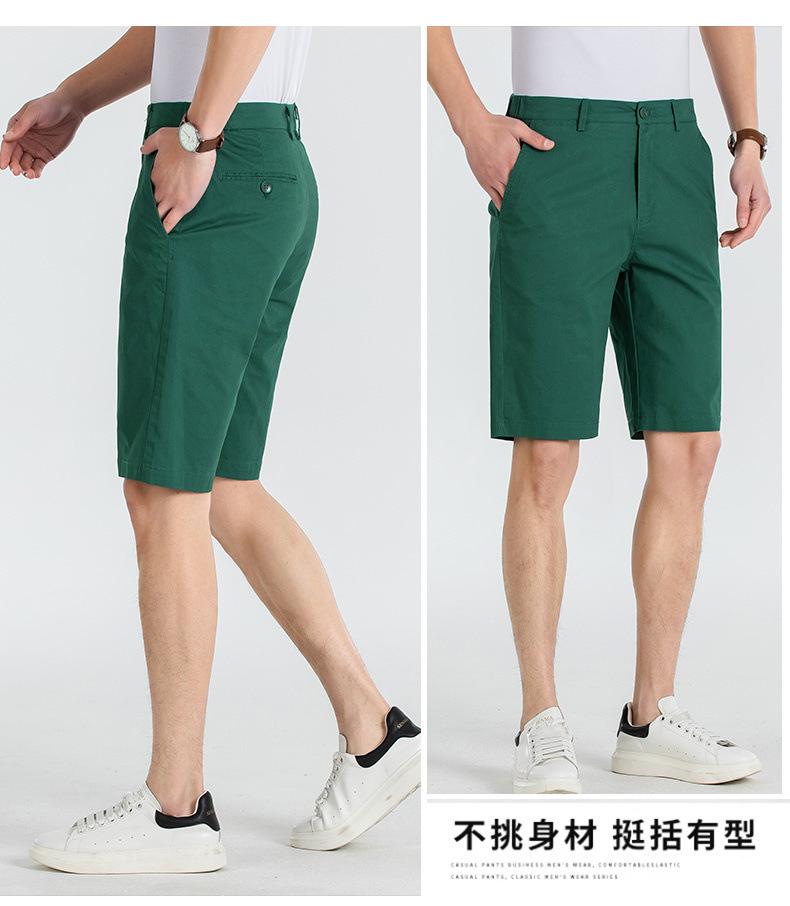 Product Introduction of Men's Shorts, Loose Fit, Plus Size, Casual Pants, Breathable Cotton Material, Suitable for Workwear, Hiking and Sports, Fashionable, Stylish, Men's Clothing, Summer 2024 Collection 22