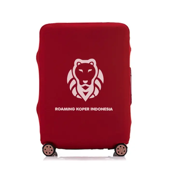 DISKON Roaming Cover Kain Elastis Sarung Koper Logo Roaming 20 Inch - 30 Inch - Pink, 28 8