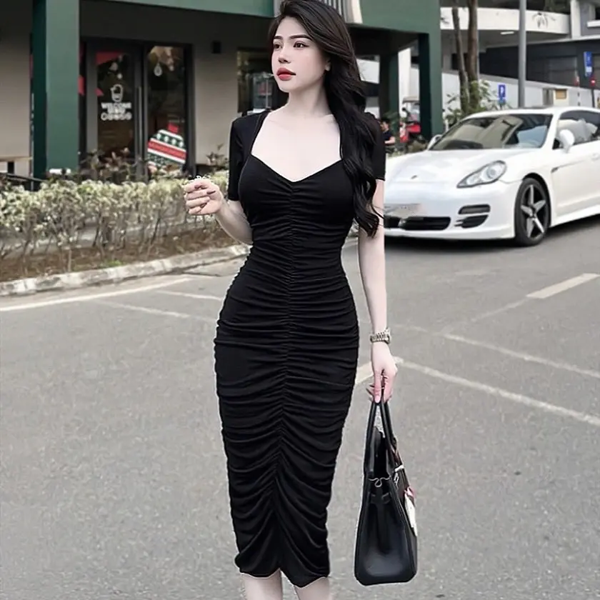 ĐẦM BODY NHÚN THÔNG THƯỜNG ÔM GỌN TÔN DÁNG Nữ Women