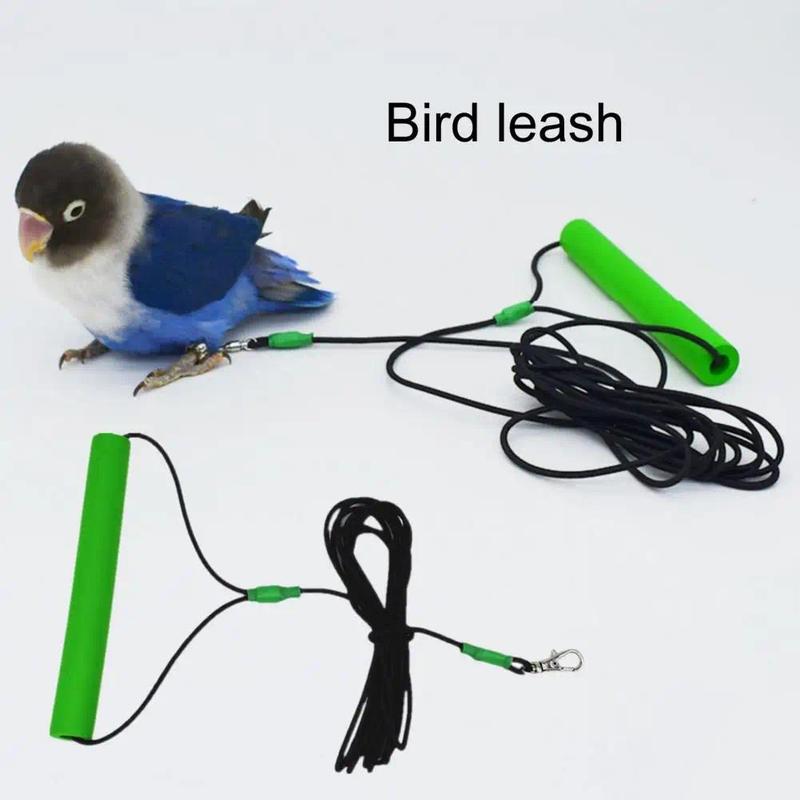 2-6M Anti-bite Flying Training Rope Parrot Bird Outdoor Flying ...