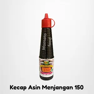 Kecap Asin Cap Menjangan 150 Kemasan 140 ml