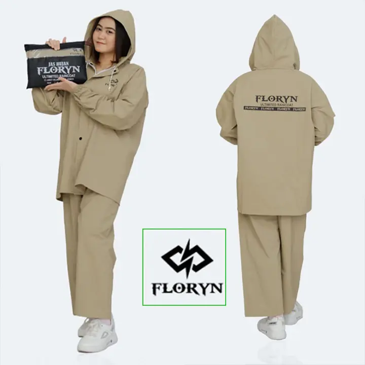 JAS HUJAN, RAINCOAT Terbaik Pria Wanita Dewasa By FLORYN Anti Rembes
