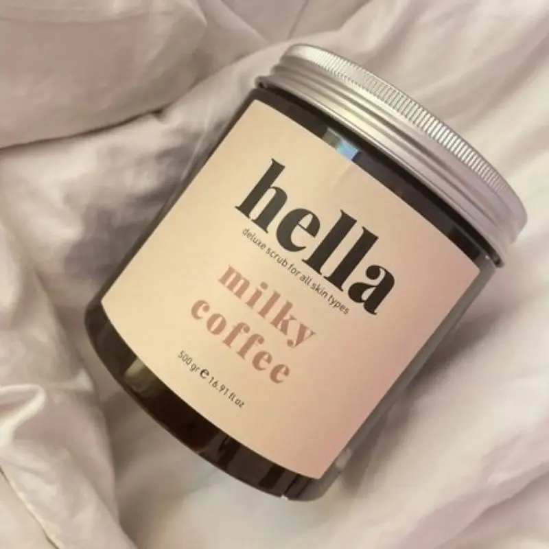 TẨY TẾ BÀO CHẾT TOÀN THÂN CÀ PHÊ HỮU CƠ HELLA BEAUTY 500g.