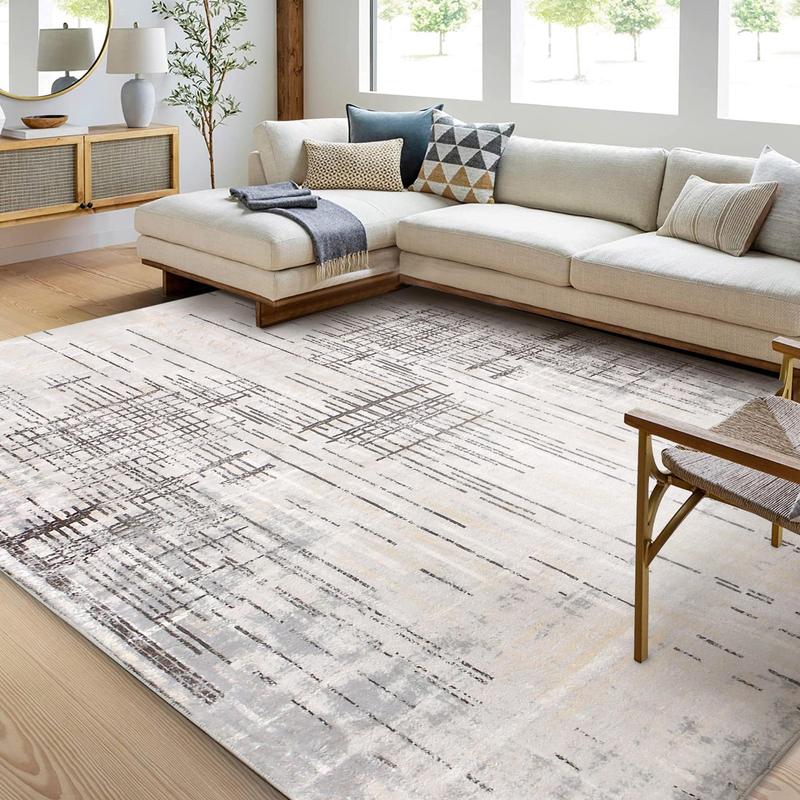 Boho Style Abstract Pattern Rug, Non-slip Soft Comfortable Floor Mat, Runner Carpets, Unique Rugs,  Decorative Area Rug for Home Living Room Bedroom Kitchen 6