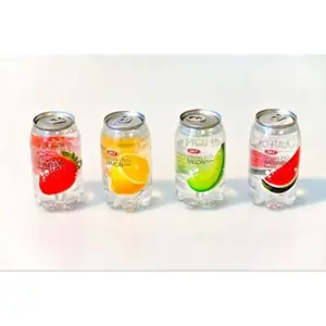 OKF Sparkling Water Can 350ML Sparkling Water Melon Strawberry