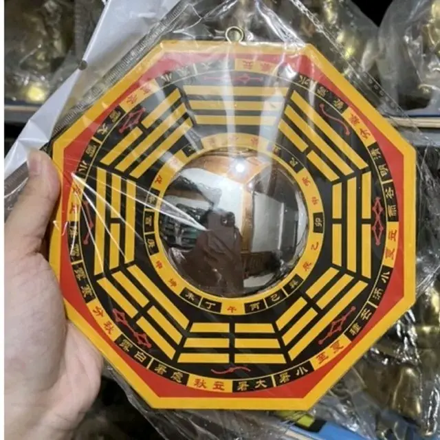 Gương Bát quái cầu lồi phong thủy Decor Decor Phòng