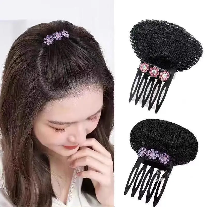 Kẹp Tóc Xốp Bồng Bềnh Vô Hình Dành Cho Nữ, Kẹp Tóc Phía Trước, Đường Viền, Đế phồng, Buffs, Búi Tóc Tóc, Dụng Cụ Tạo Kiểu Tóc, Phụ Kiện Tóc