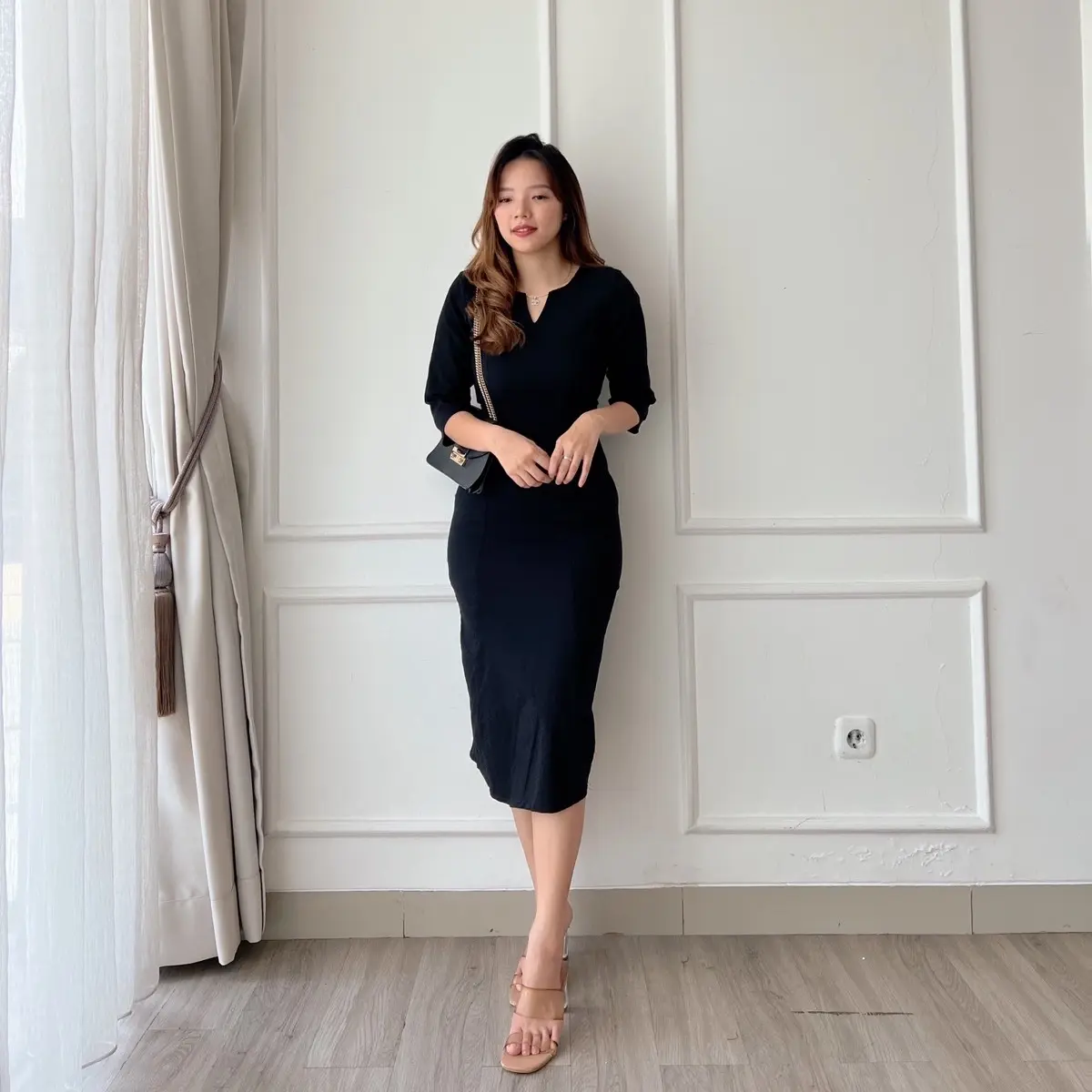 HERFIT kezia dress bodycone premium dress Slim-fitting