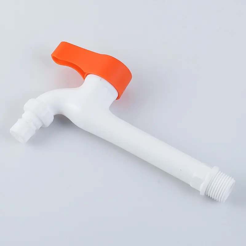 Kran Keran Air Tembok Panjang Mesin Cuci Dinding Taman Kamar Mandi Wastafel Dapur Rumah Wudhu Bahan Plastik POM Tebal 1/2 Keran Air Bak Mandi / Keran Pom Panjang 1/2 Inchi  Kran / Keran Air Tembok Panjang Mesin Cuci Dinding Taman Kamar Mandi Wastafel