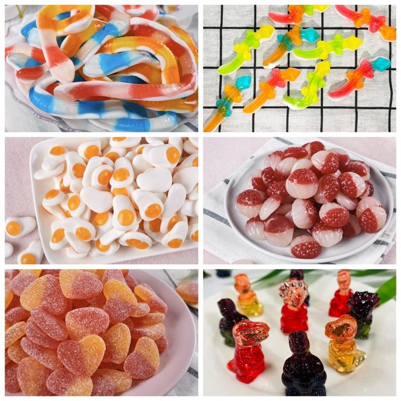 Kẹo Dẻo Đức Mix Sẵn 46 Vị, Ăn Vặt Panda Pẻn Kẹo Dẻo Nhập Khẩu Hương Vị Trái Cây, Không Chảy Nước