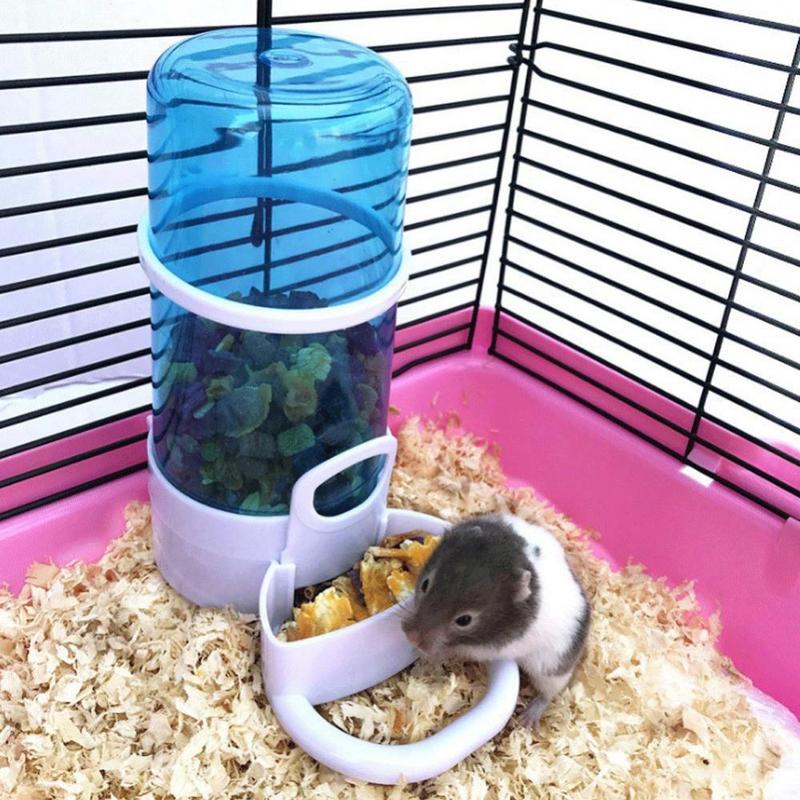 Product Introduction of Automatic Pet Bird Hamster Feeder Cage Water Dispenser Drinker Feeding Bowl Pet Supply Bird Automatic Feeder Food Feeding Tool 33