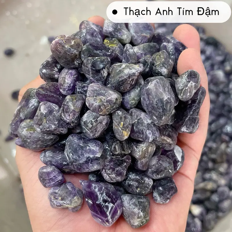 100gram Vụn Đá Ngũ Sắc Trang Trí Nhà Cửa Phong Thuỷ 3
