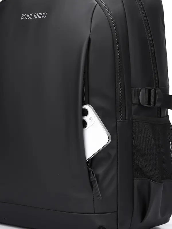 Letters Pattern Backpack, Large Capacity Commuter Backpack, Business Computer Bag, Outdoor Casual Backpack for Men 6