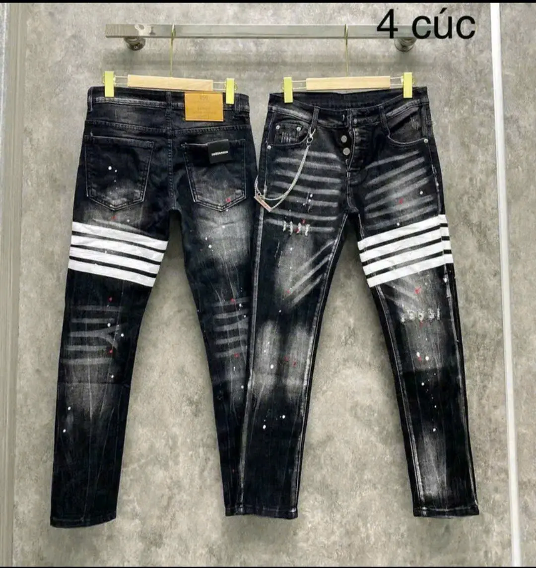 QUẦN JEAN BOY PHỐ IN HỌA TIẾT ,VẢY SƠN ,PHỐI VIỀN ,CAO CẤP THỜI TRANG TRẺ TRUNG.