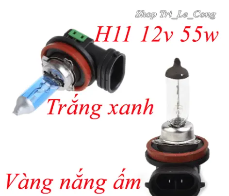 Bóng Đèn Halogen dây tóc sợi đốt  Pha Cos đầu trước chiếu sáng 12v 55w H1 H4 HB3 HB4 H7 H11 9005 9006 xe hơi ô tô Phụ Tùng