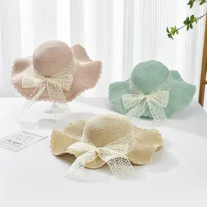 TOPI RAJUT JERAMI ANAK PEREMPUAN KALYA HAT FASHION PITA BRUKAT