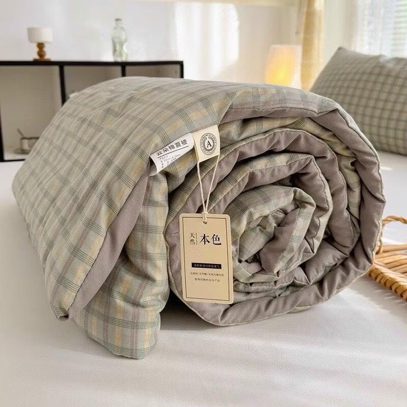 CHĂN HÈ COTTON ĐŨI XƠ ĐẬU NÀNH 6