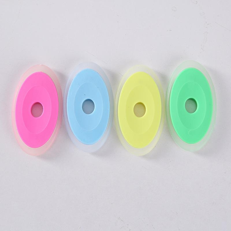 Product Introduction of 6Pcs/Set Erasable Gel Pen Special Rubber Color Oval Eraser for Neutral Erasable Pen Correction Supplies School Office Stationery 9