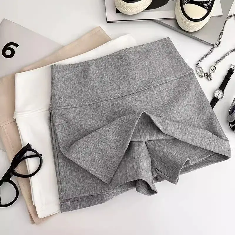 Quần Culottes Tập Yoga Xẻ Tà, Cô Gái Nóng Bỏng, Váy Mùa Hè, Hàng Mới Về 2024, Chống Lộ, Váy Bó Sát Váy Thể Thao, Váy Băng Quấn Sport