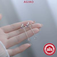 Gambar AGIAO Anting-anting Rumbai Zirconia Flash Bunga Kupu-kupu Ungu Girly Kelas 5A - Platinum dari A.GIAO.ID Kab. Gresik 5 Tokopedia