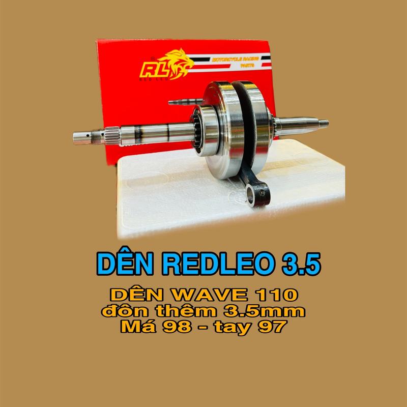 Dên lớn 110 Redleo đôn +3.5 cho xe Wave - Dream Phụ Tùng