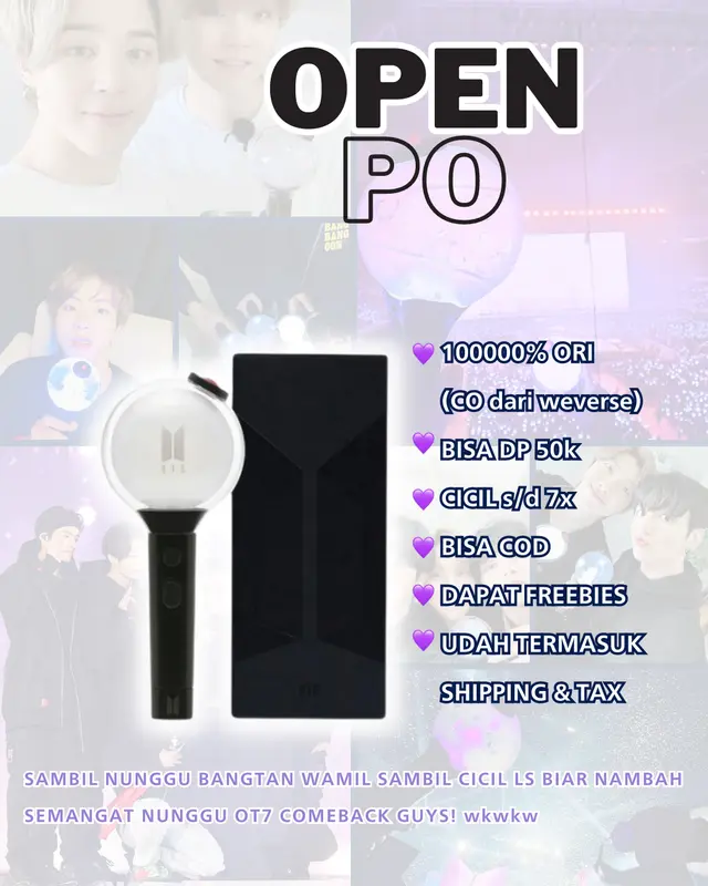 [BACA DESKRIPSI] PO Lightstick BTS armybomb OFFICIAL FROM WEVERSE SHOP 0