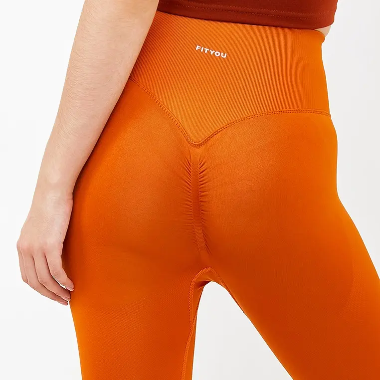 FitYou Scrunch High waist Compress Legging Full Length/ Celana peachy Wanita Outdoor Sport 1