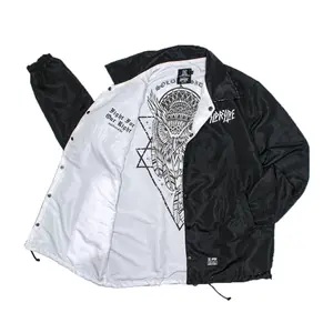 Soldierside Familia Jacket Windbreaker Pria 2in1 Hitam "Dreamerss" Putih WB150 bordir jaket sablon Keren