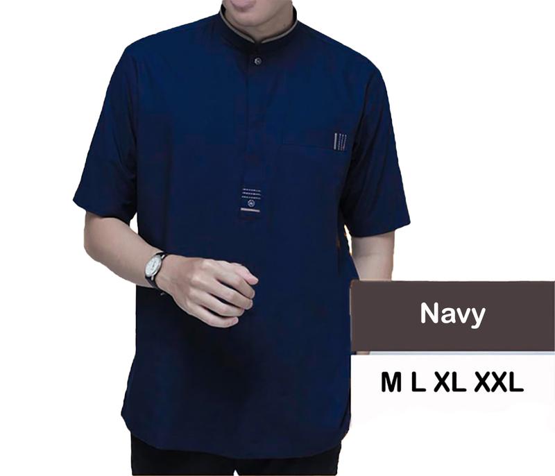 Baju koko pria dewasa lengan pendek atasan 5