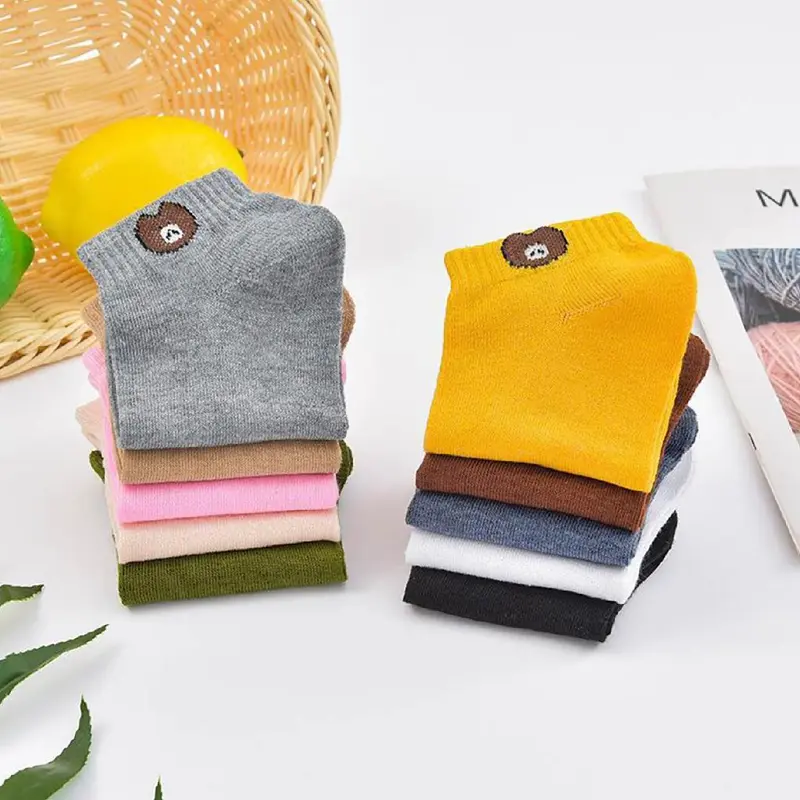 LL01 - Kaos Kaki Beruang Bear Pendek Mata Kaki 3