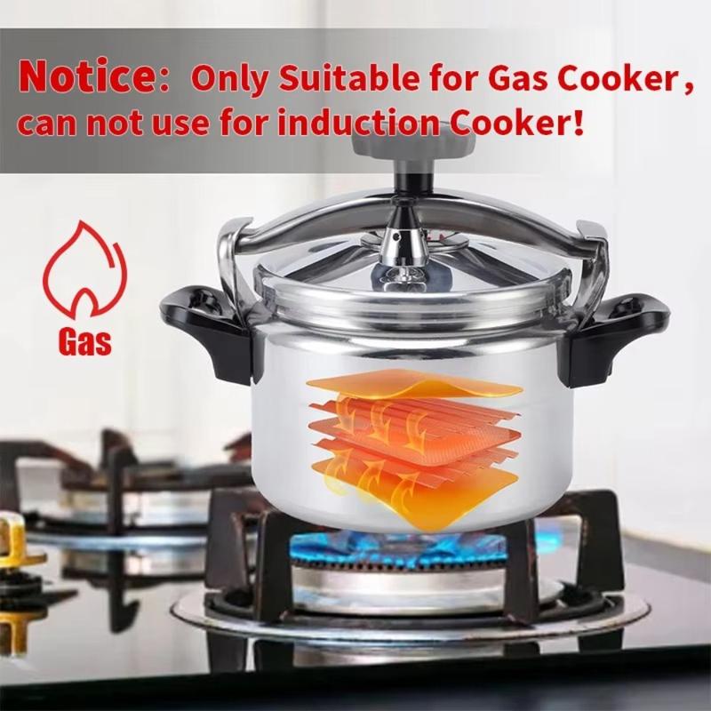 Product Introduction of Multifunctional 2.5-11L High Pressure Cooker Aluminum Large Capacity Saucepan Stew Pot Uncoated Explosion-Proof Kitchen Cooking Tool Resturant 17
