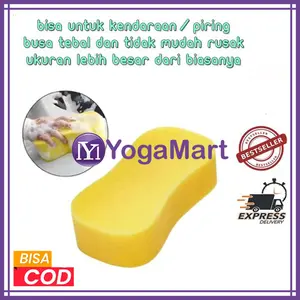SPONGE BUSA BESAR CUCI MOBIL MOTOR PIRING FOAM WASH