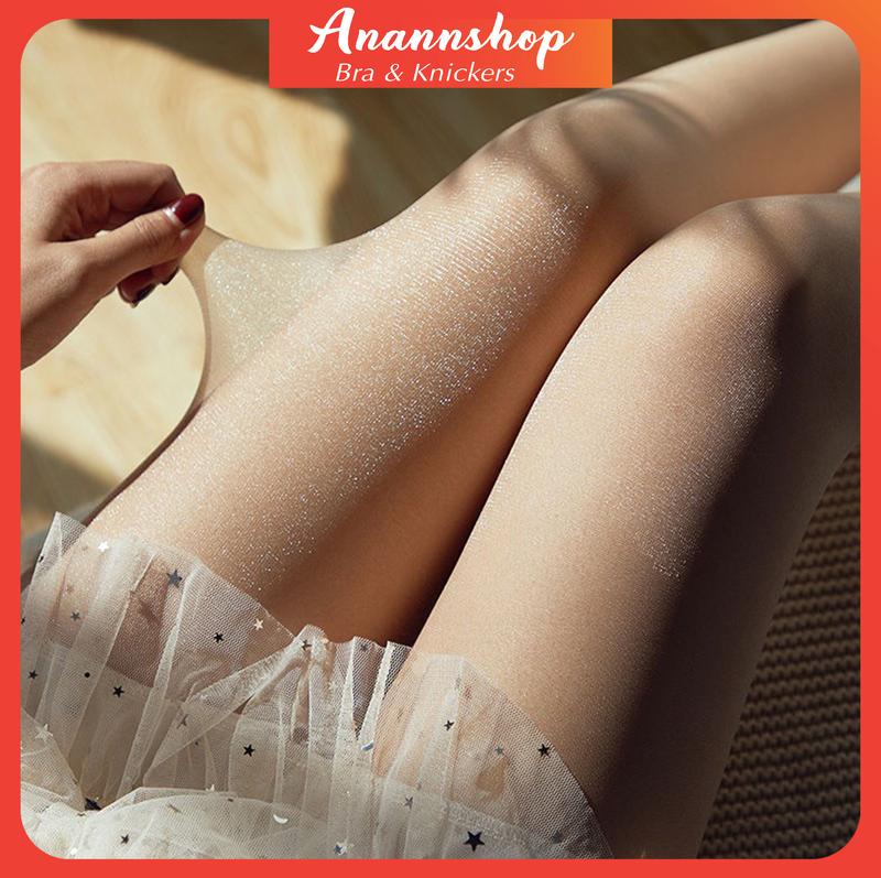 Quần Tất nhũ hàng đẹp tàng hình thêu sợi Kim Tuyến siêu mỏng, siêu dai cho nữ