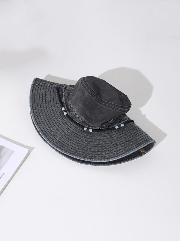Outdoor Mountaineering Recreational Fisherman Hat, Casual Outdoor Sun Protection Cap, Fashion Accessories for Men & Women 7