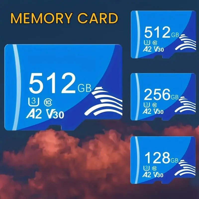 High-speed Memory Card, 1 Count Memory Card Compatible with Tablet, Camera, Mobile Phone, Laptop, PC, Car Stereo, Game Console and Audio Device