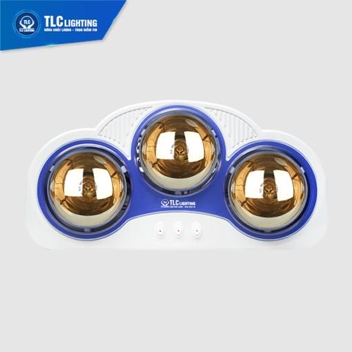 Đèn sưởi nhà tắm 3 bóng Vàng  TLC-SNT/22-BV03 0