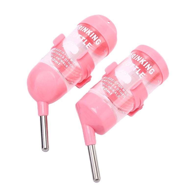 Product Introduction of 80ml Plastic Hamster Drinker Water Bottle Dispenser Hanging Pet Drinking Bottle 19