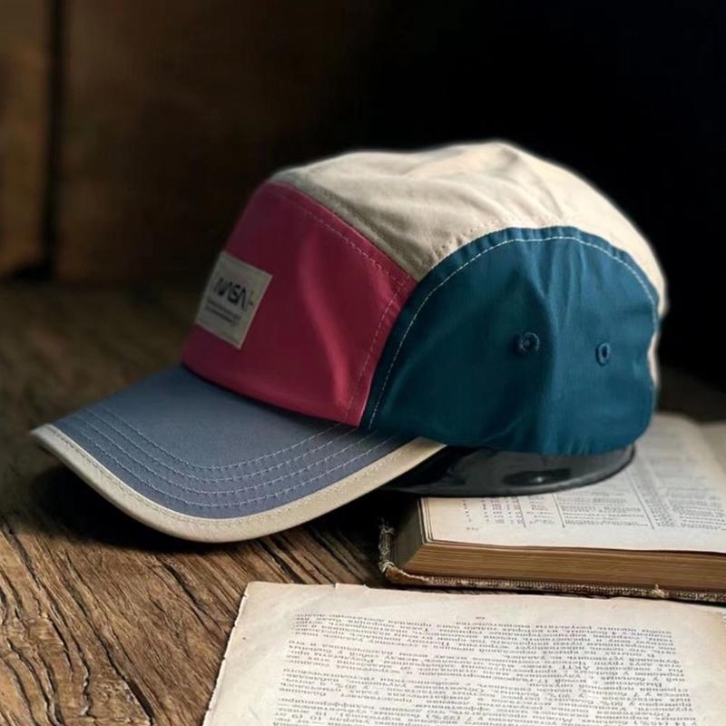 Multicolor Cap Multicolor Vintage Cap 5 Panel Cap Colour Blocking and Colourful Hiphop ...