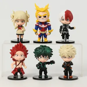 Action Figure Anime Boku No Hero Midoriya, Bakugou, Todoroki, Himiko,Eijoro, Almight