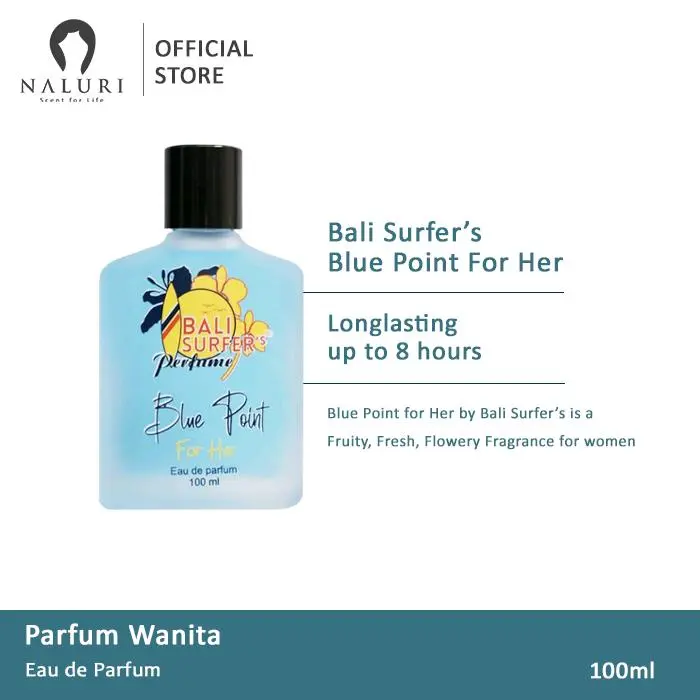Parfum Bali Surfers EDP 100ml Perfume Elegant Malam Siang Glass Orange Lavender Saffron 3