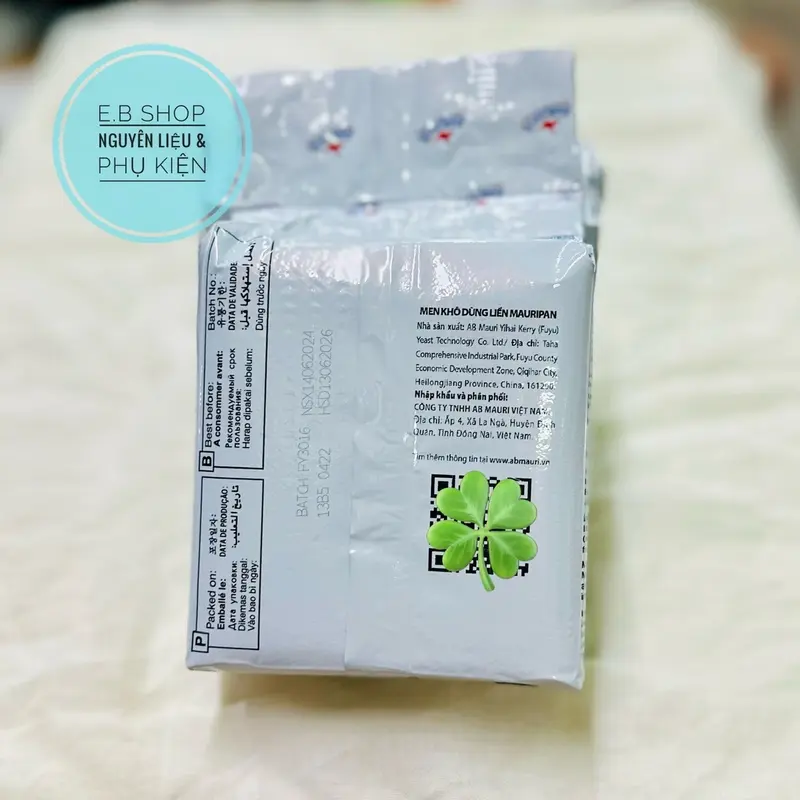 Men nở Mauripan làm bánh mỳ ngọt/nhạt 500gr - Quan trọng cho độ xốp mịn của bánh 2