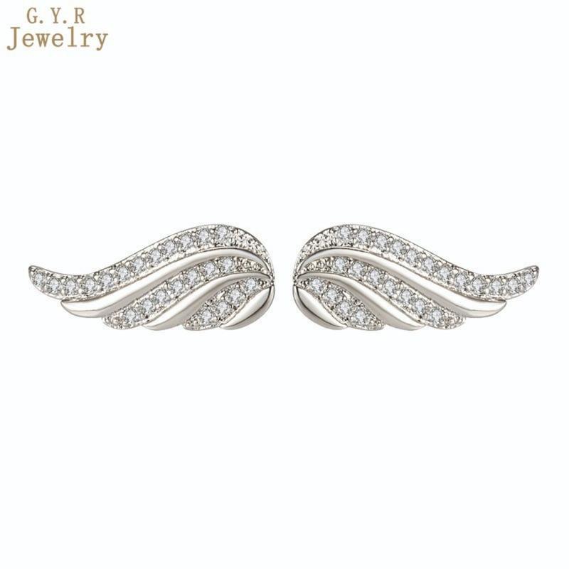 Product Introduction of Đinh Tán Tai Cánh Thiên Thần Moissanite, Thiết Kế Tinh Tế Dát Siêu Nhỏ Giấy Chứng Nhận GRA Miễn Phí 44