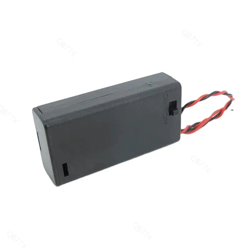 Hộp đựng lưu trữ pin, với công tắc BẬT / TẮT, dây chì, 2AA và 2XAA, 3V, VNB7