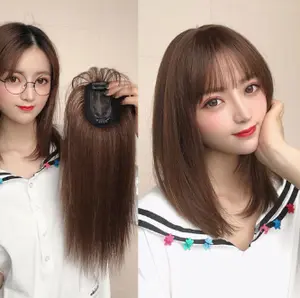 Wig penutup Kepala Botak Cewek - Taupe - HAIR CLIP RAMBUT PALSU WANITA