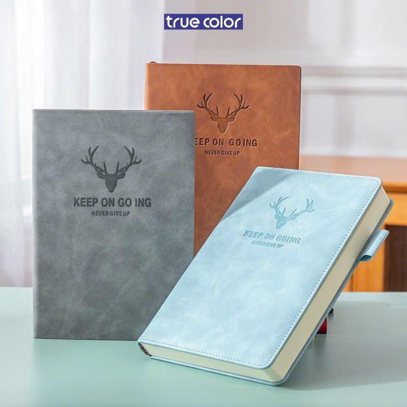 [360 Trang] Vở bọc da A5 loại 1 giấy dày viết chữ đẹp, sổ tay nhiều màu 360 trang dành cho văn phòng công sở giáo viên muji 2025  planner sổ  vàng muji  planner sổ  tay